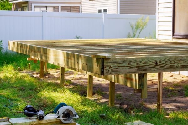 Elevated Deck Installation in San Clemente