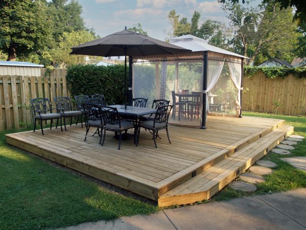 Backyard Deck Installation in San Clemente
