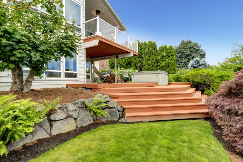 Custom Deck with Stairs